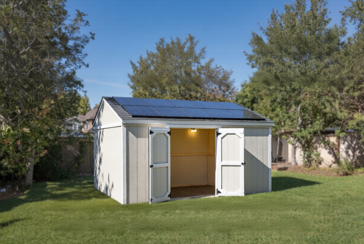 Solar Shed Banner
